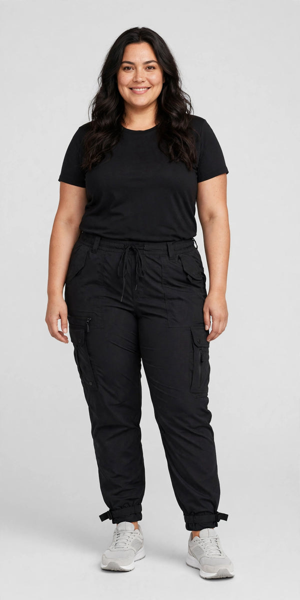 Trailhead Cargo Jogger - Black - front