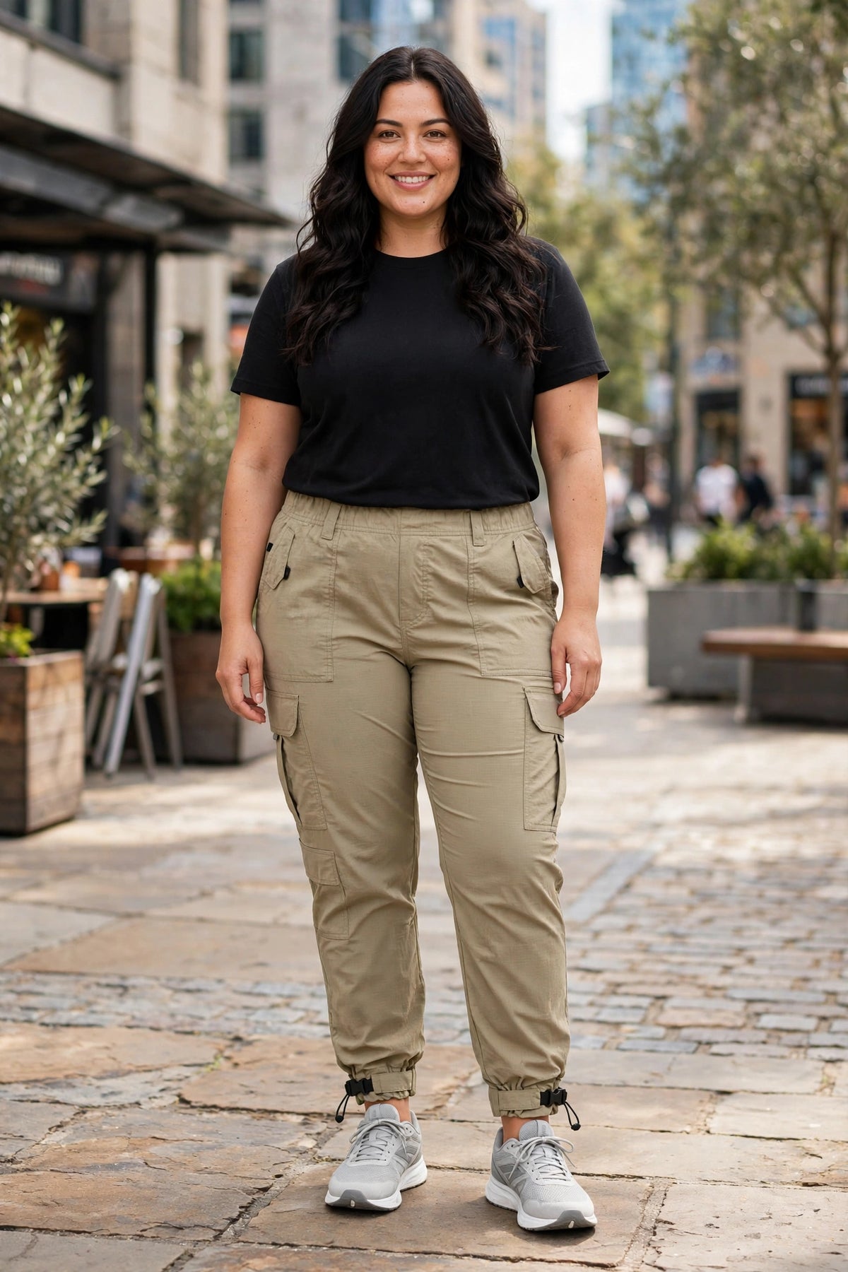 Trailhead Cargo Jogger - Khaki - lifestyle