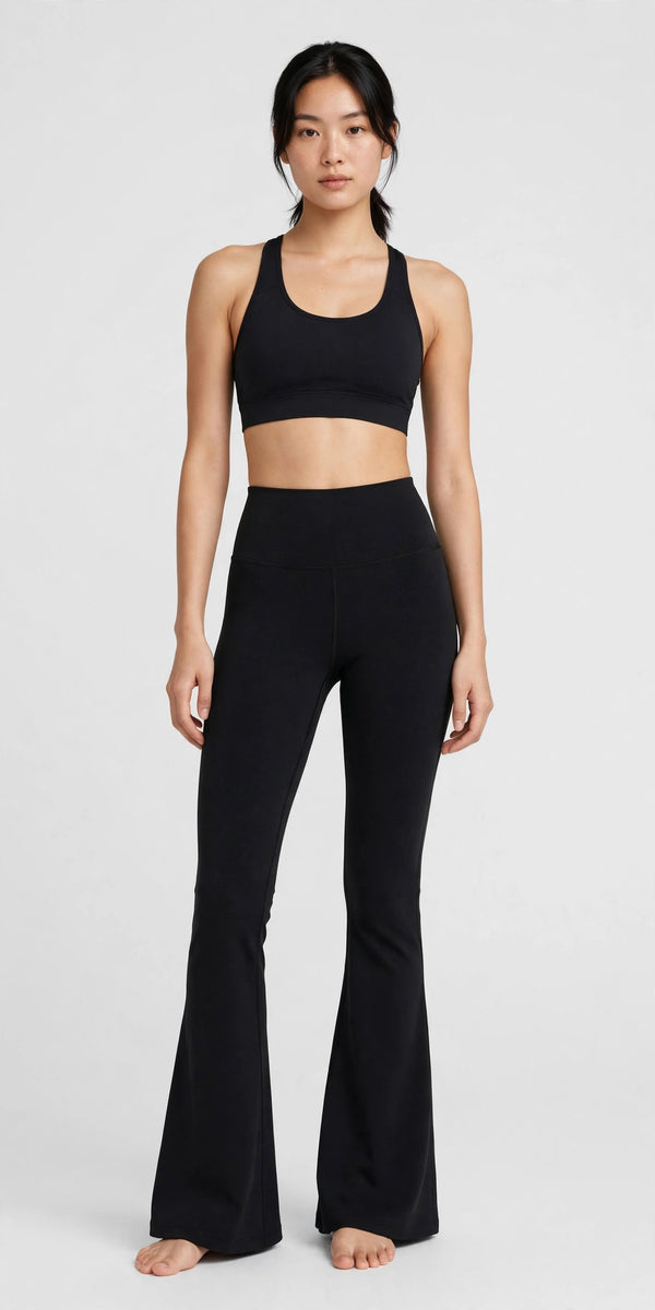 Vapor Flare Legging - Black - front