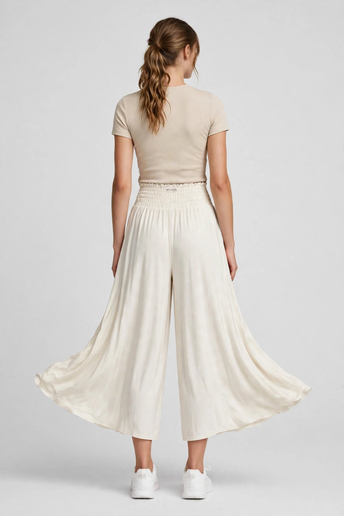 Zephyr Culotte - Ivory - back
