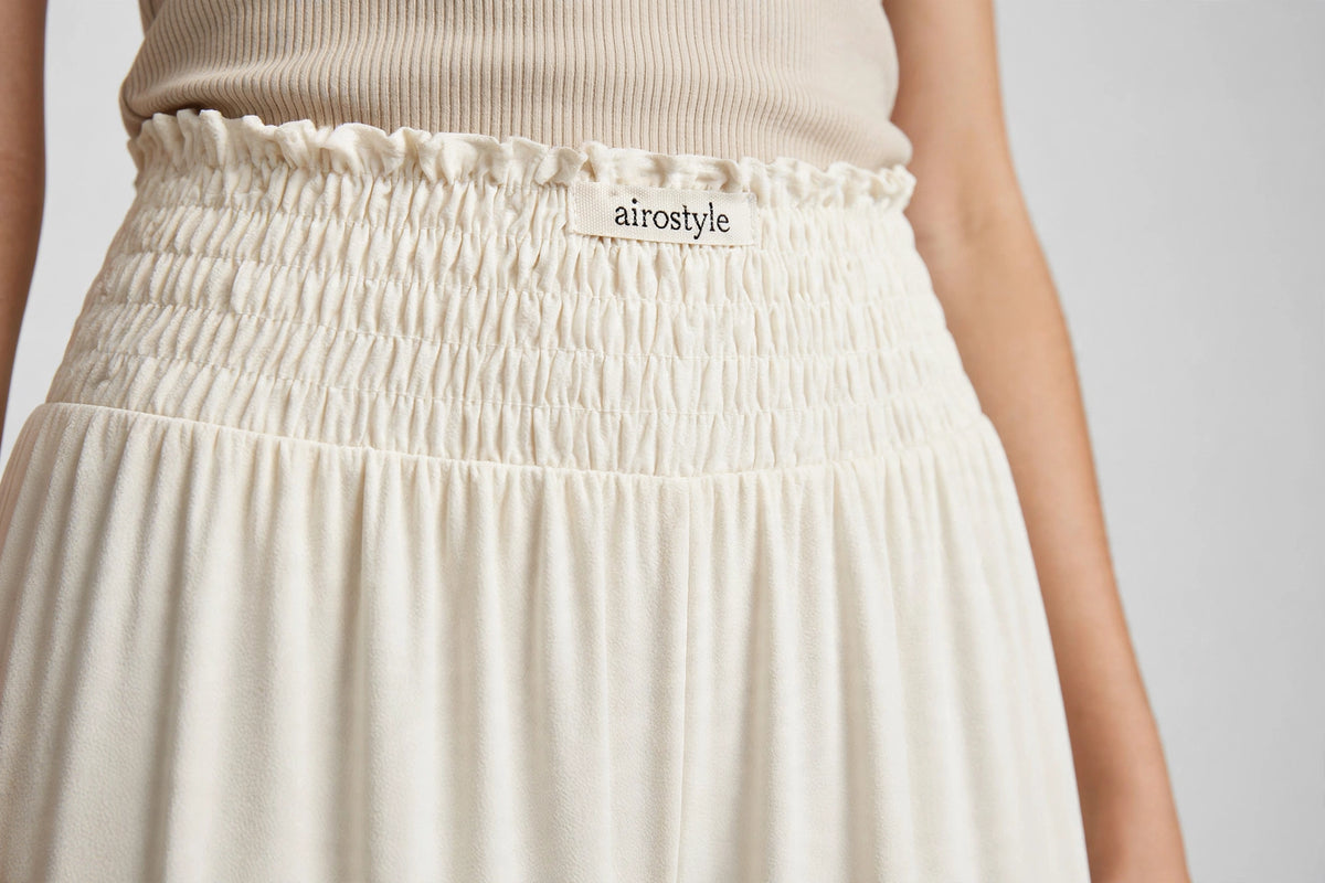 Zephyr Culotte - Ivory - detail