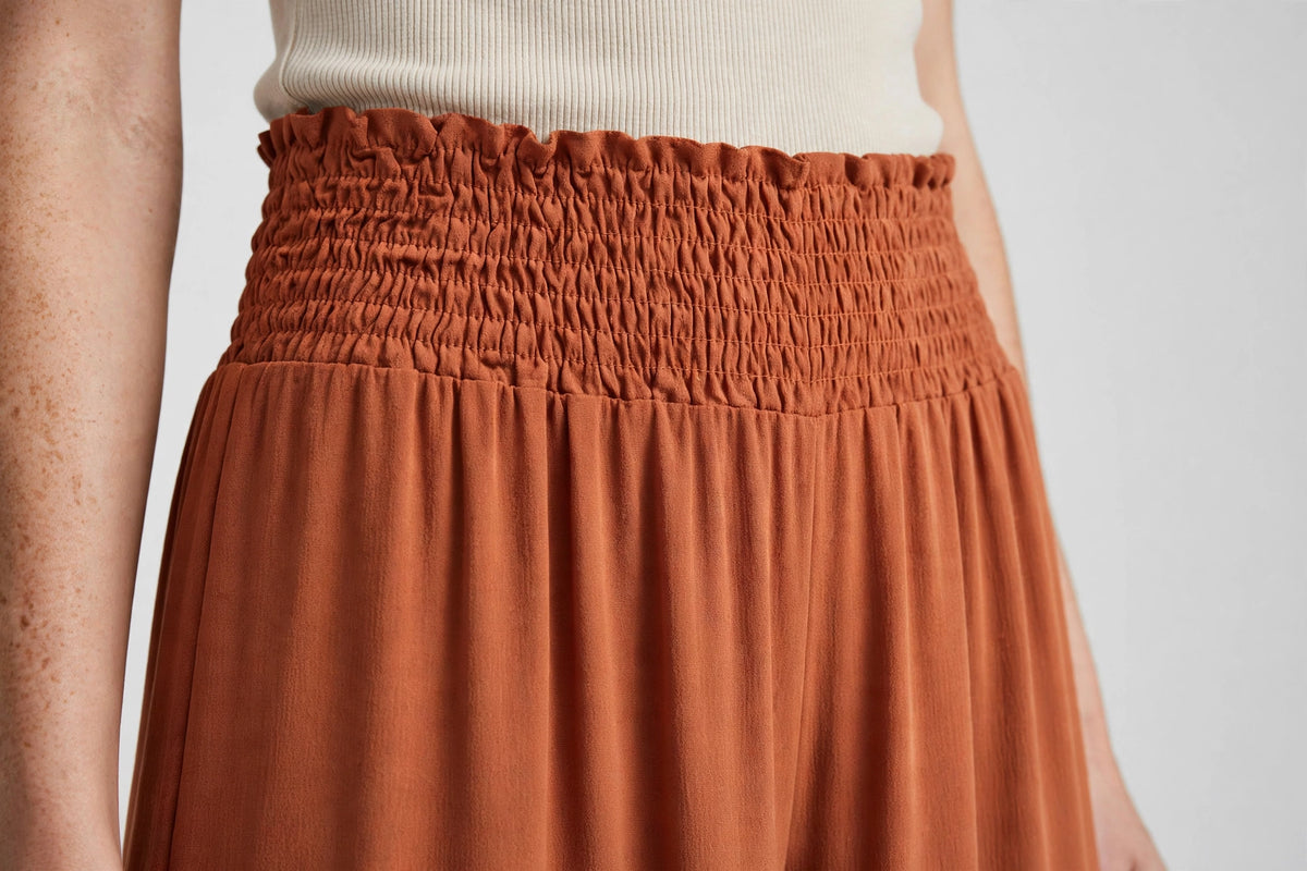 Zephyr Culotte - Terracotta - detail