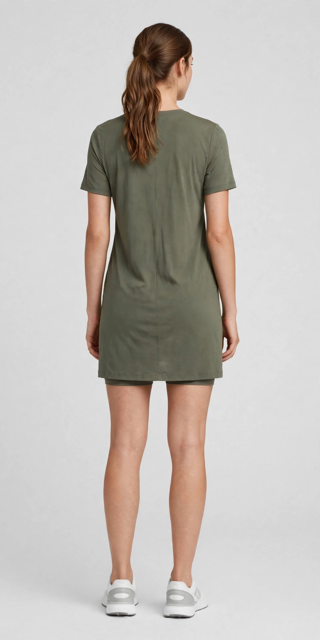 Mesa Mini Travel Dress - Olive - back