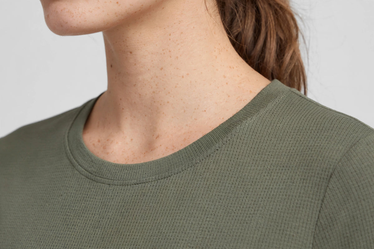 Mesa Mini Travel Dress - Olive - detail